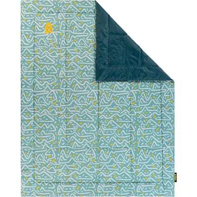 Abbey Camp Picknickkleed - Gevoerd picknick plaid - 140x180 cm - Blauw