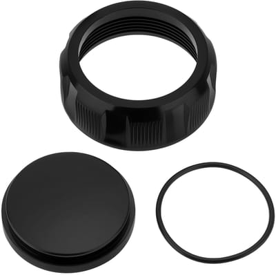 Dailygoods- Afvoerkap Vervangend Onderdeel R0523000 - Compatibel met Zodiac/Jandy Filters - Zwembadfilter - O-ring Pakking - Antislip Schroefdraad - Zwart - Afvoerdop