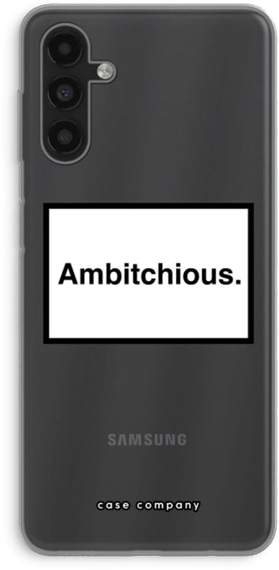 Case Company® - Hoesje geschikt voor Samsung Galaxy A13 5G hoesje - Ambitchious - Soft Cover Telefoonhoesje - Bescherming aan alle Kanten en Schermrand
