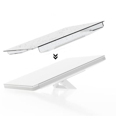 Dailygoods- Schotelbeschermhoes UV-bescherming - Draagbare Beschermhoes - Harde Hoes - Anti-interferentie - Eenvoudige Installatie - Schokbestendig - Satelliethoes