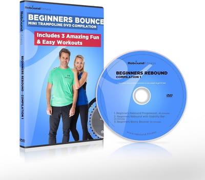Mini Trampoline DVD - Thuis Workout - Fitness Thuis - 3 Beginner Trainingen - 19 x 13 cm - N.v.t.