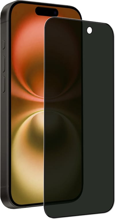 Screenprotector - Geschikt voor Apple iPhone 16 - Privacy Filter - Gehard Glas - Beschermglas - Tempered Glass - Screen Protector