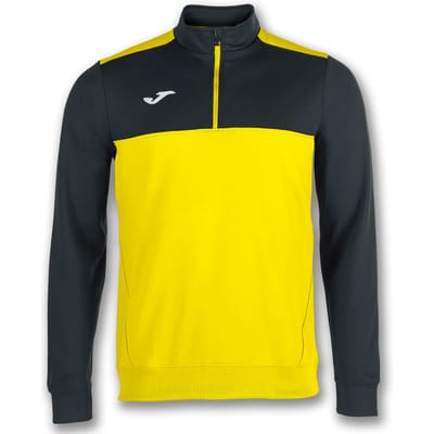 Joma Winner Ziptop Heren - Zwart / Geel | Maat: S