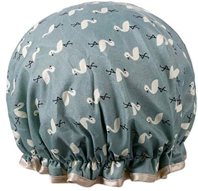 Douchemuts - Douche kap - Flamingo's - Haar drooghouden - Shower Cap - Dikke stof - Waterdicht - Vrolijke print - Jonyx