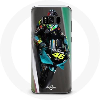 Case voor Samsung Galaxy S8 plus Valentino Rossi MotoGP rijder 46