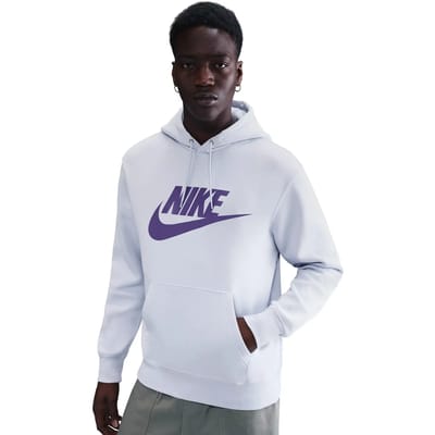 Nike Club GFX Pullover Casual sweater heren Lila S