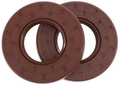 Universele olieafdichting voor roterende assen, hoge druk, rubber, FKM, 35 x 70 x 10 mm, 2 stuks, duurzame afdichtringen voor optimale bescherming