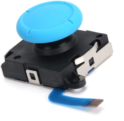 Dailygoody - Controller Joystick Vervanging - Vervangende Thumbsticks - Duurzaam en Comfortabel in Gebruik - Blauw - Analoge Joystick - Geschikt voor