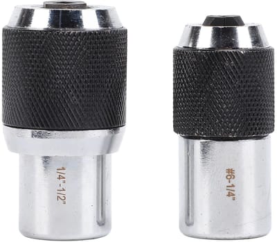 Dailygoods - Efficiënte Tapdoppenset M3-M12 met Verstelbare Adapter