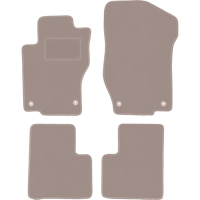 Beige veloursmatten voor: Mercedes GL I X164 SUV (2006-2012)