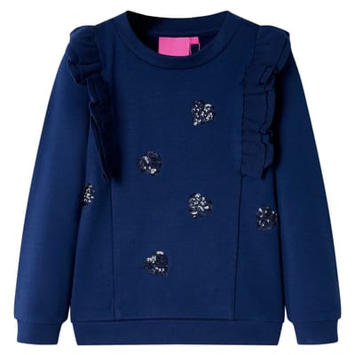 vidaXL - Kindertrui - 128 - marineblauw