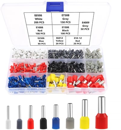 Solidchoice - 720 Stuks Isolatie Ferrules voor Elektrische Verbindingen