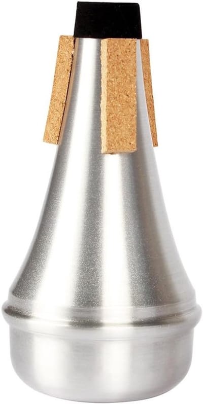 Cork Strips en Aluminium Mute voor Trompet en Cornet - Stilte en Oefenaccessoires voor Muziekinstrumenten