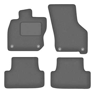 Automatten in grafietkleur voor: Volkswagen Golf VIII eTSI alltrack, hatchback, stationwagen, variant (2020-)