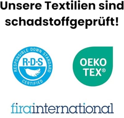 Hoofdkussen 80x80 cm met 70% dons en 30% veren - Natuurlijk en Comfortabel