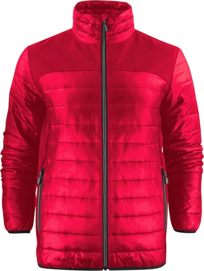 Printer Quilted Jas Expedition Man 2261057 Rood - Maat S