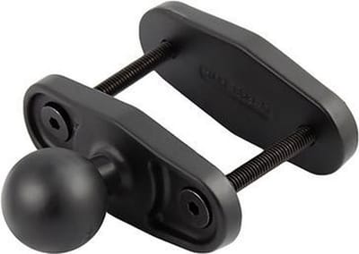 Vierkante Paal Klem Basis voor Palen tot 2,5 inch Breed - C Maat-RAM-247U-25
