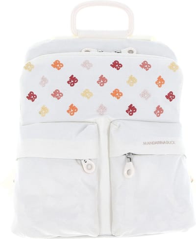 MANDARINA DUCK Rugzak MD20 Blossom Backpack Optical White Crème