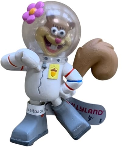 Speelfiguurtje - Sandy Cheeks - Eekhoorn - Spongebob Squarepants - Eekhoorn Comansi
