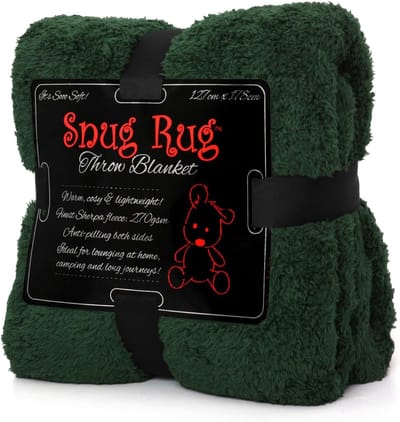 Luxe Sherpa Fleece Deken - Warm en Gezellig TV-Deken voor de Bank 127 x 178 cm