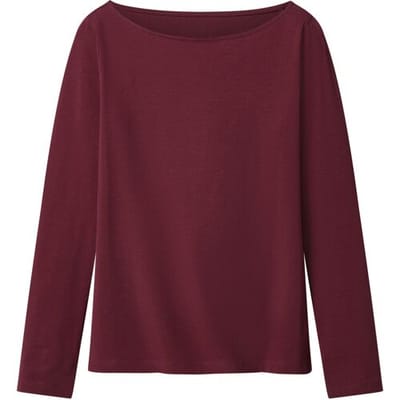 ESMARA Dames longsleeve (Bordeaux, XS (32/34))