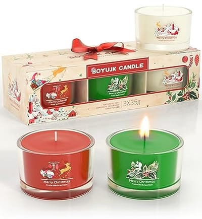 Geurkaarsen Kerst Thema Geschenken voor Dames en Heren