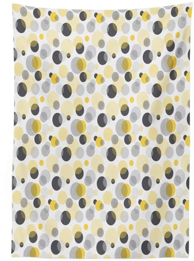 ABAKUHAUS Abstract Tafelkleed – Rechthoekig 140x240 cm – Zijdeachtig satijn, machinewasbaar