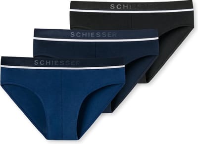 Schiesser 95/5 Organic Heren Rio Slip - 3 pack - Maat S