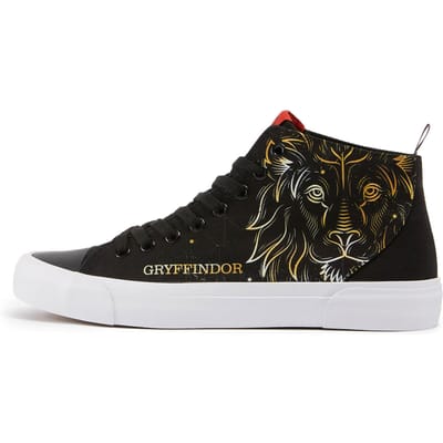 Akedo x Harry Potter Houses Gryffindor High Top - Black - UK 3 / EU 35.5 / US Men's 3.5 / Women's 5