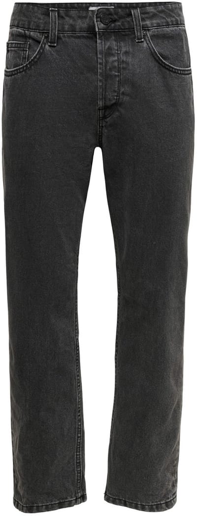 ONLY&SONS - ONSEDGE LOOSE BLACK WASHED PK 2800 NOOS - Heren - Jeans