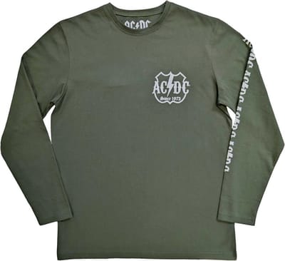 AC/DC - Rock Or Bust Longsleeve shirt - S - Groen