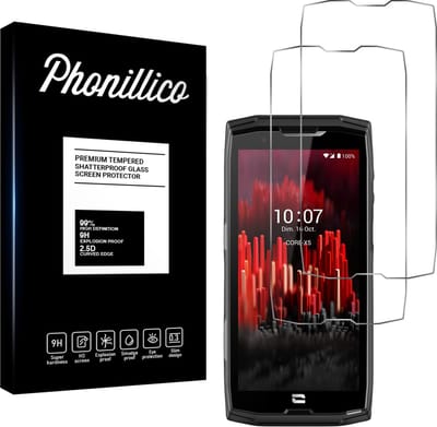 Screenprotector voor Crosscall Core X4 / X5 - 2 stuks Beschermglas van glas Transparante glazen schermbeschermfolie