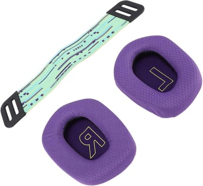 Comfortabele Earpads van Ademend Mesh en Geheugenfoam, Vervangende Oorkussens voor Gaming Headsets zoals G733 en G335 (PAARS)