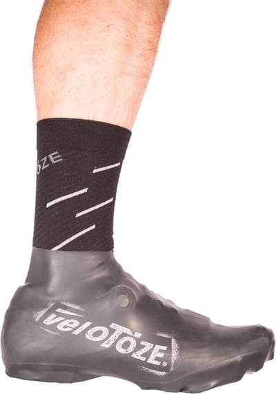veloToze Short Shoe Cover - Gravel/MTB Black -  Medium - Overschoenen