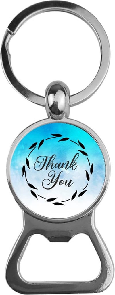 Bieropener Glas - Thank You