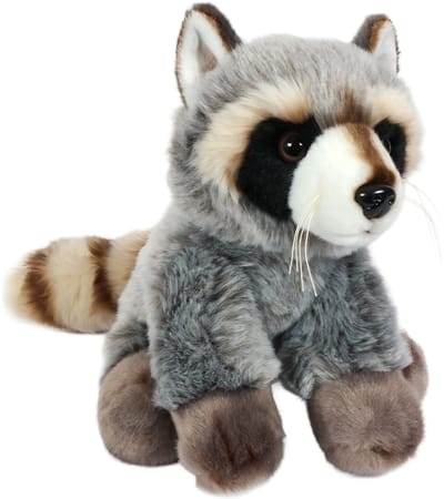PIA Soft Toys - Pluche Knuffeldier Wasbeer - 30 cm