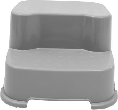 Voetenbank Kruk - Opstapje Helper - Toilet Gebruik - Antislip Stabiliteit - 34.7x31.3cm - Rood