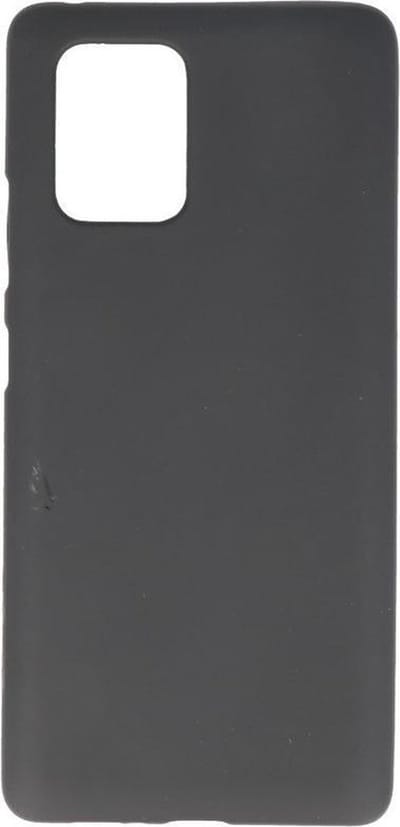 Hoesje Geschikt voor de Samsung Galaxy Note 10 Lite - Backcover Color Telefoonhoesje - Zwart