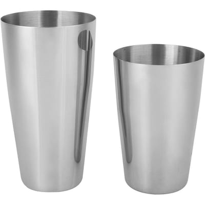 750ml550ml Roestvrijstalen Cocktailshaker Beker Bar Bartender Drank Menggereedschap Barware Set gray