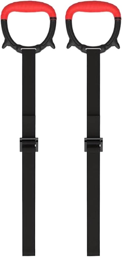 Gymnastiekringen - Fitnessringen - Krachtopbouw - Hoogte-compatibel design - 250 g - Meerkleurig