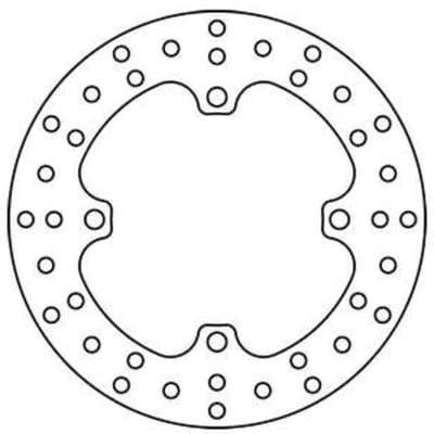 Remschijf TRW MOTO MST353