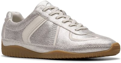 Clarks Meridor Lo Metallic Combi leren schoenen