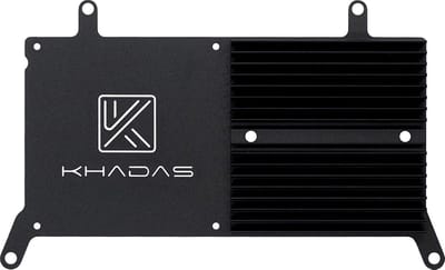 Koellichaam aluminium 6063 voor VIM4/VIM3/VIM2/VIM1/Edge-V, met verwarmingskussen