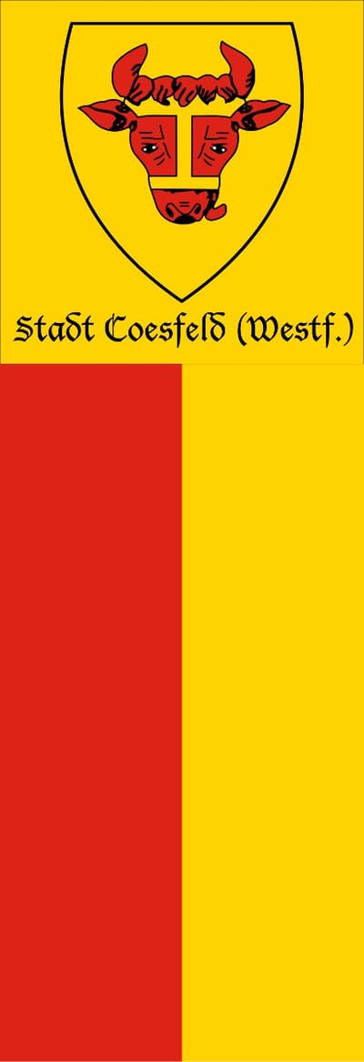 Vlag Coesfeld 100x150cm