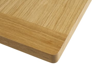 HAY Passerelle Esstisch - oak/crossbar burgundy red oak - 260 x 95 cm