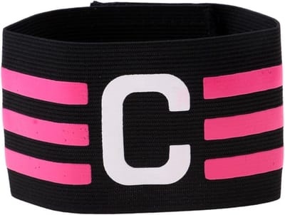 *** Aanvoerdersband Sporten - Sport - Beweging - Voetbal en Hockey - Senior - C Captain - Verstelbaar - Unisex - van Heble® ***