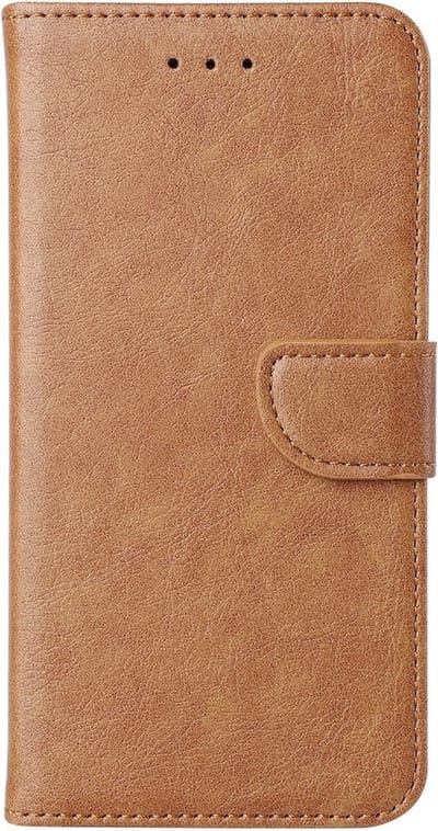 Portemonnee Book Case Hoesje Geschikt voor: Samsung Galaxy S23 FE - Lichtbruin