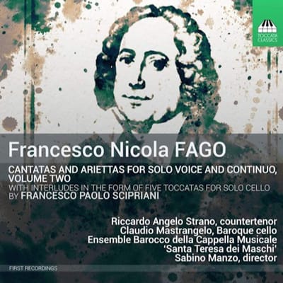 Ensemble Barocco Della Cappella Musicale 'Santa Teresa Dei Maschi', Sabino Manzo - Cantatas For Solo Voice And Continuo, Volume Two (CD)