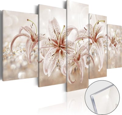 Schilderijen Op Canvas - Afbeelding op acrylglas - The Music of Gentleness [Glass] 200x100 - Artgeist Schilderij
