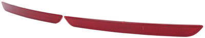 Dailygoods- Achterbumperreflector Stevig Materiaal - Verbeterde Zichtbaarheid - Reflectoren - Zelfklevend - Weerbestendig - Eenvoudige Installatie - Reflector